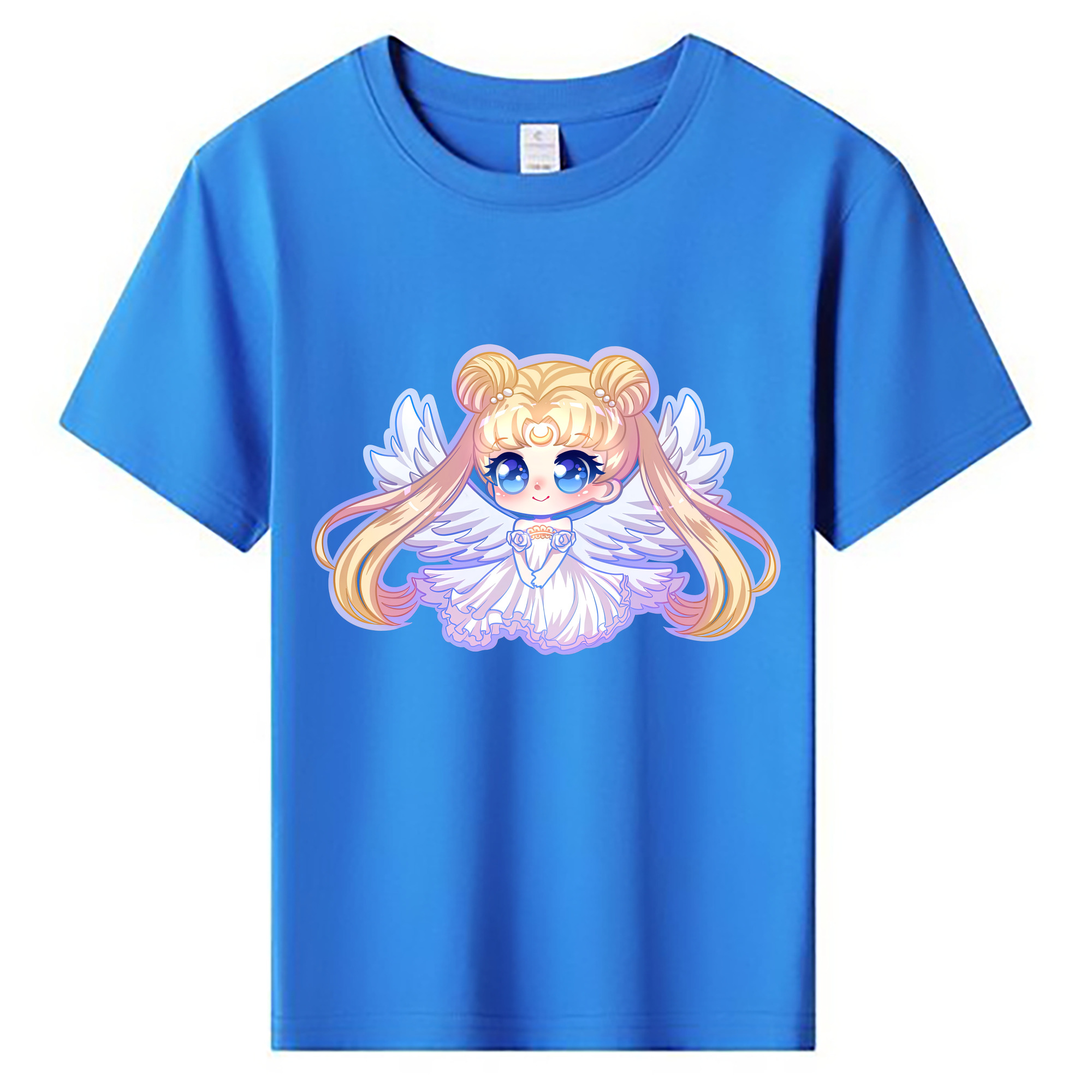 （画像用） 美少女戦士セーラームーン 愛野 美奈子 あいの みなこ Sailor Moon Aino Minako 綿100％キッズTシャツ（フロントプリント）